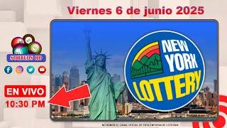 New York Lottery en vivo │ Viernes 6 de junio de 2025 - 10:30 PM #loteriasdominicanas