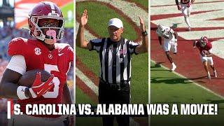 EPIC FINAL 2 MINUTES of South Carolina vs. Alabama was a Rollercoaster  | ESPN College Football