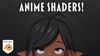 How to Make Anime Shaders in Blender 4.1! (and Line Art!)