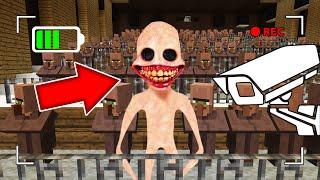 СЛЕЖУ ЗА УЛЫБАЮЩИЙСЯ ЧЕЛОВЕК SCP ЧЕРЕЗ КАМЕРУ В МАЙНКРАФТ SMILING MAN ХАШ MINECRAFT HUSH