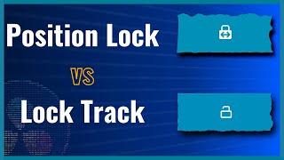 Understand Position Lock vs. Lock Track - Beginner DaVinci Resolve Tutorial