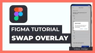 Figma Tutorial: Swap Overlay #figma #figmatips