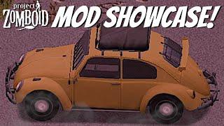 Fully Armored '63 Volkswagen Beetle Vehicle Mod Showcase for Project Zomboid