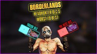 TOP 5 BORDERLANDS 2 HEADHUNTER PACKS!