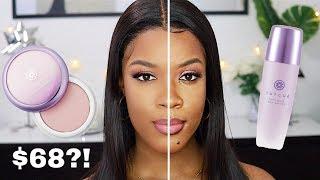 WHICH ONE IS BETTER?! NEW TATCHA LIQUID SILK CANVAS VS ORIGINAL SILK CANVAS PRIMER!