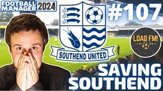 FM24 | Saving Southend | EPISODE 107 - MANCHESTER UNITED + ARSENAL | Football Manager 2024