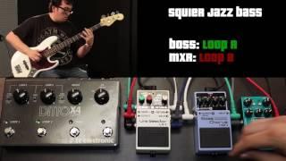 Boss CEB-3 vs. MXR Bass Chorus Deluxe