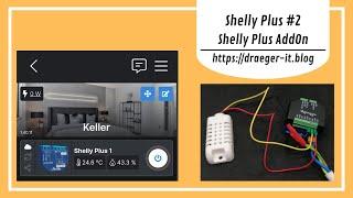 Einrichten eines Shelly AddOn am Shelly Plus 1 in der Android App