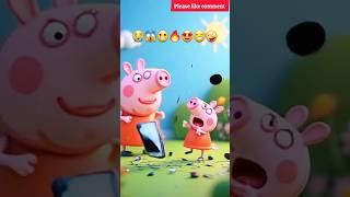  Peppa Pig & George Take a Selfie — Phone Overheats and Explodes! 