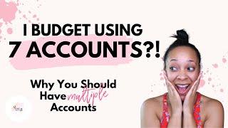 I BUDGET USING 7 ACCOUNTS! Budgeting tips for beginners 2020 |  Multiple bank accounts