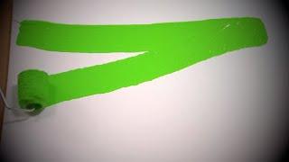 Roller Paint Brush - Green Screen