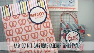 Easy DIY Gift Bags