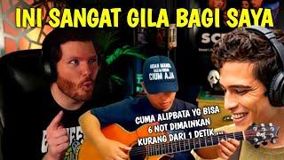 GITARIS INI MENANTANG UNTUK BUKTIKAN PADANYA SIAPA YG MAMPU TUNJUKAN PERMAINAN SEPERTI ALIP BA TA