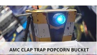 AMC theater Borderlands Clap Trap popcorn bucket