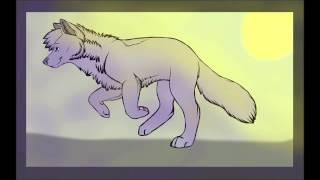 Wolf run Animation (Paint Tool Sai)