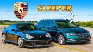 WYŚCIG: Porsche 911 Turbo S v SLEEPER Skoda Superb