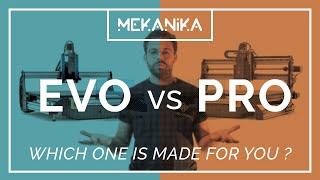 Mekanika EVO vs PRO | CNC Milling Machines Comparison