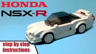 LEGO Honda NSX Type-R 6 Wide Speed Champions Building Instructions