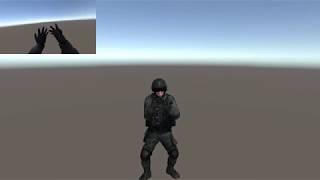 Noitom Hi5 VR Glove Testing Video-Dancing Soldier