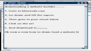 Downloading a Website Builder