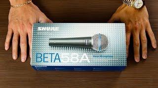 Shure Beta 58A Unboxing