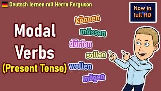 Master German Modal Verbs : Present Tense Conjugation & Usage | German Language Tutorial ‍️