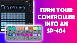 Turn Any Controller into an SP-404 - Ableton Live Effect Rack For Lo-Fi Hip-Hop Beats