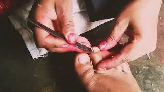 Traditional Pedicure ||Newari culture||  ||ala(अल)||