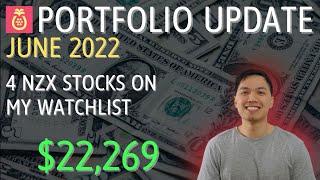 4 NZX Stocks On My Watchlist | Portfolio Ep. 28 [June 2022]