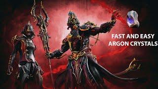 How to farm Argon Crystals Fast and Easy - Warframe 2024