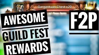 Lords Mobile -  Awesome Master Guild Fest Rewards
