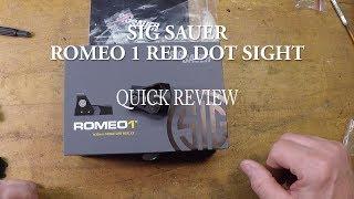 SIG ROMEO 1 MICRO REDDOT SIGHT (ON A GLOCK MOS?)