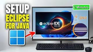 How to setup eclipse for java in windows 11 | Full Guide