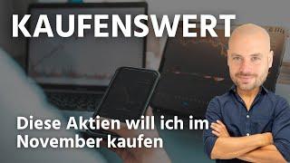 4 kaufenswerte Dividenden Aktien für November 2024