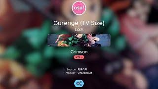 [osu!lazer] LiSA - Gurenge (TV Size) [AUTOPLAY] [CRIMSON]