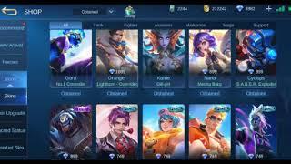 Skin berlambat sape nk pm aku jual acc ml