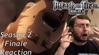 WHAT A GREAT FINALE!!! | Attack on Titan Season 2 Episode 12 Reaction