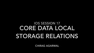 Learn IOS Tutorial 17 - Core Data, Local Storage & Relations