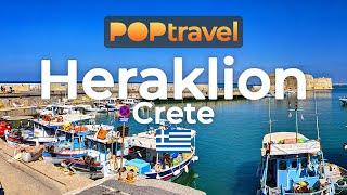 Walking in HERAKLION / Crete (Greece) - 4K 60fps (UHD)