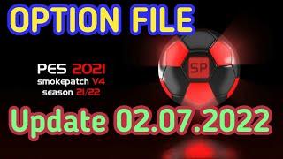 PES 2021 OPTION FILE "Summer " v.0.2 For Smoke 21.4.5 Updated 02 July 2022