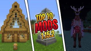 TOP 10 MEJORES MODS para MINECRAFT 1.15.2 