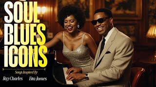 Soul Blues Icons | Songs inspired by Ray Charles, Etta James and Otis Redding | Smooth & Timeless