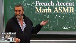 Unintentional MATH ASMR ‍ Sleep-Inducing (and Confusing) Math Class (Lovely French Accent)