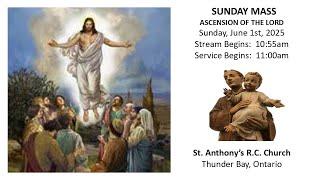 Sunday Mass, Ascension of the Lord, June 1st, 2025