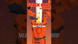 Stack ball 3d play level 354 to 355 complete#shorts #stackball #ball #shortsvideo