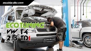 VW T4 Camper 2.5 TDI Chiptuning Race Across Germany | mcchip-dkr