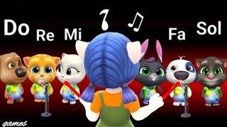 My Talking Tom Friends - SQUID GAME - DO RE MI FA SOL