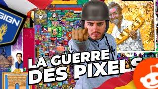 LA GUERRE DES PIXELS, le R/place de Reddit