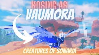 Kosing With VAUMORA Was CRAZY! (Creatures of Sonaria)