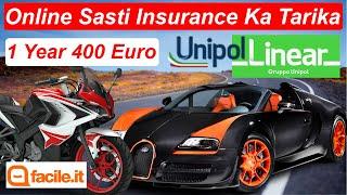 Online Assicurazione Auto - Unipol Linear Assicurazione Punjabi | Sasti Car Insurance ( FACILE.IT )